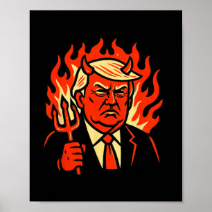 Poster Cadeaux Antichrist Trump 