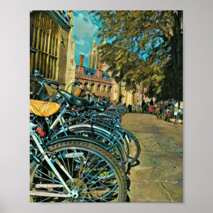 Poster Cadeaux cyclables vintages