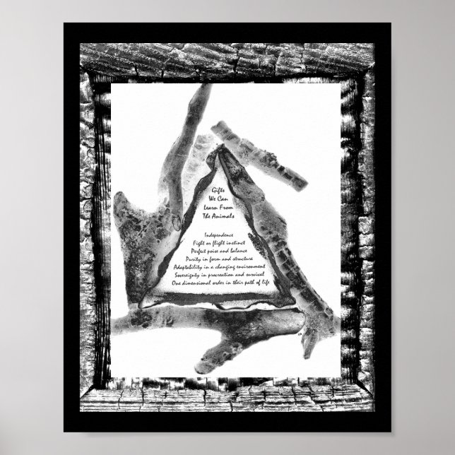 Poster Cadeaux D'Animaux (Devant)