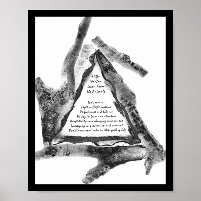 Poster Cadeaux D'Animaux (Devant)