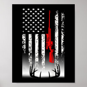 Poster Cadeaux de chasse aux cerfs