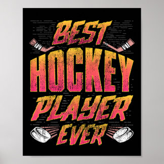 Poster Cadeaux de hockey et hockey sur gazon - Conception