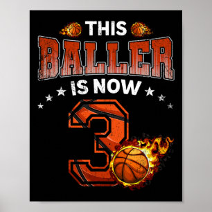 Poster Cadeaux de joueur de squelette pour garçons de 3 a