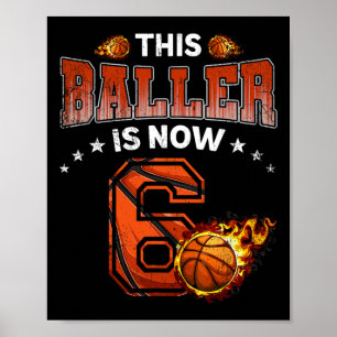 Poster Cadeaux de joueur de squelette pour garçons de 6 a