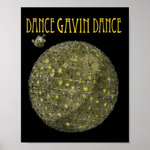 Poster Cadeaux de Noël pour les amateurs de Dance Gavin D