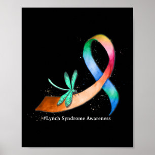 Poster Cadeaux de sensibilisation au syndrome de Lynch ru