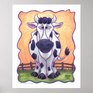 Poster Cadeaux et accessoires de vache