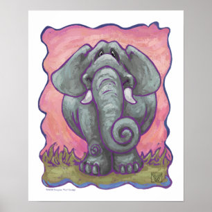Poster Cadeaux et accessoires éléphants