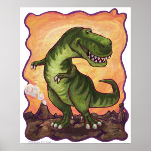 Poster Cadeaux et accessoires Tyrannosaurus