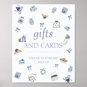 Poster Cadeaux et Cartes de Baby Shower pour Dessert aux