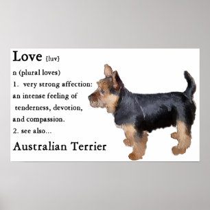 Poster Cadeaux Terrier australien