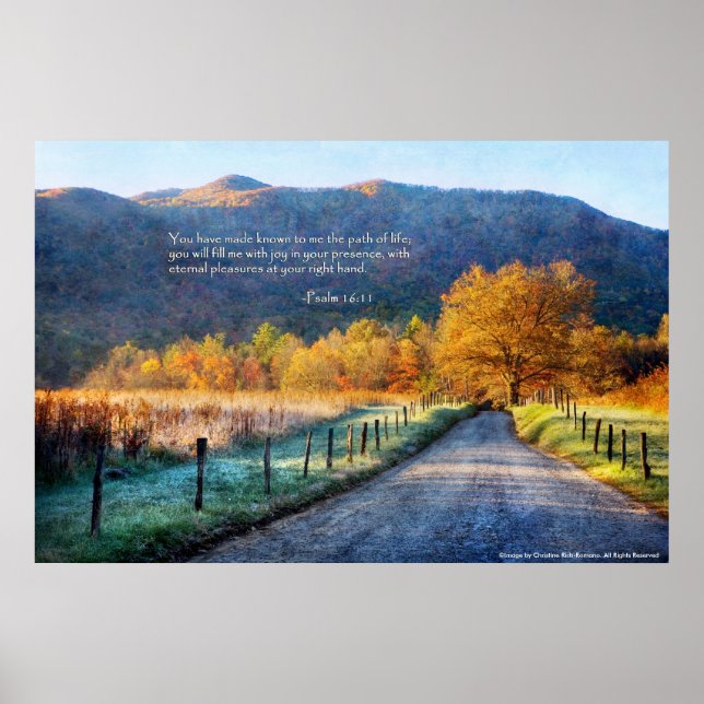 Poster - Cades Cove - Chemin de la vie (Devant)