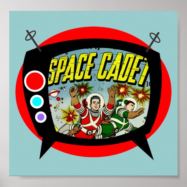 Poster Cadet de l'espace TV (Devant)