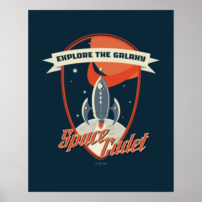 Poster Cadet spatial (Devant)