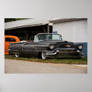 Poster Cadillac personnalisé 1956
