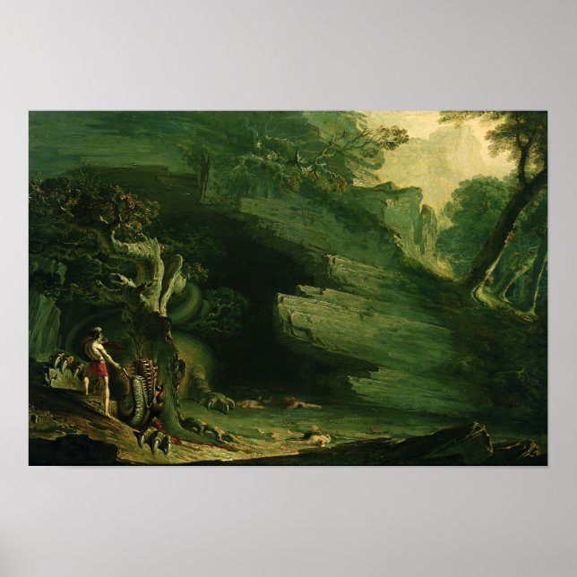 Poster Cadmus et le dragon (Devant)