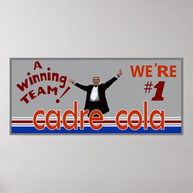 Poster Cadre Cola - Une équipe gagnante - ICS (Devant)