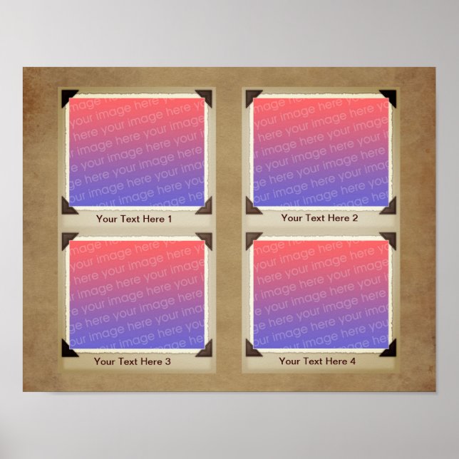 Poster Cadre de capture instantanée Créez votre propre ph (Devant)