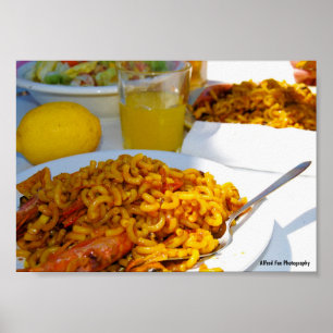 Poster Cadre de cuisine espagnole