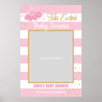 Cadre de Photo de Fête Prénatale Bébé Danseuse Tut