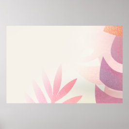 Poster Cadre monstère feuillu vierge