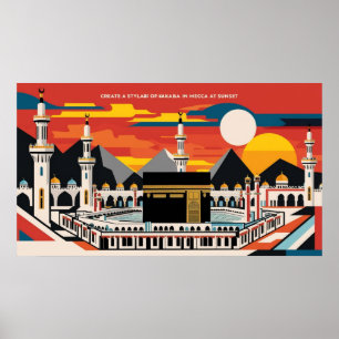 Poster Cadre TV islamique