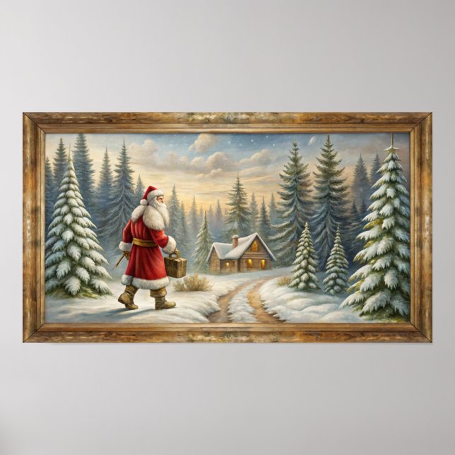 Poster Cadre TV Samsung (Devant)