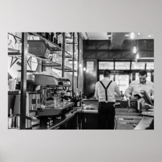 Poster café