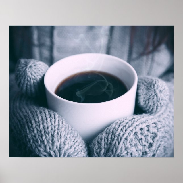 Poster Café chaud (Devant)