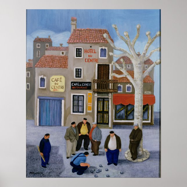 Poster Cafe du Centre (Devant)