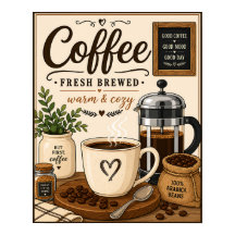 Café fraîchement préparé