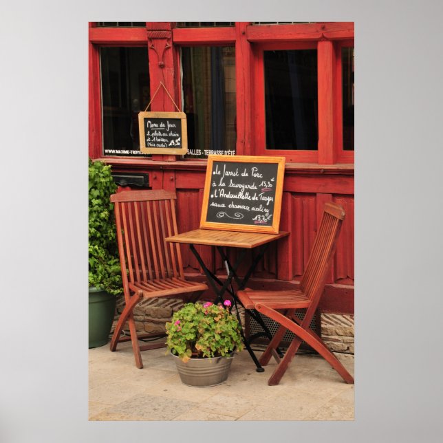 Poster Café Français (Devant)