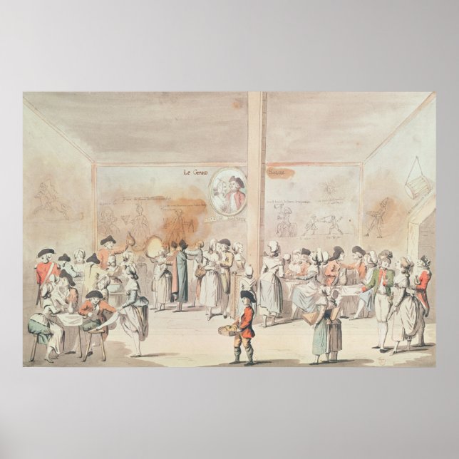 Poster Café Ramponneau (Devant)