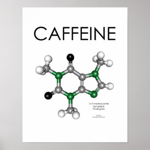 Poster Caféine 14*18 dedans - Starbucks Eddition…