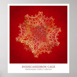 Poster Cage de Dodecahedron
