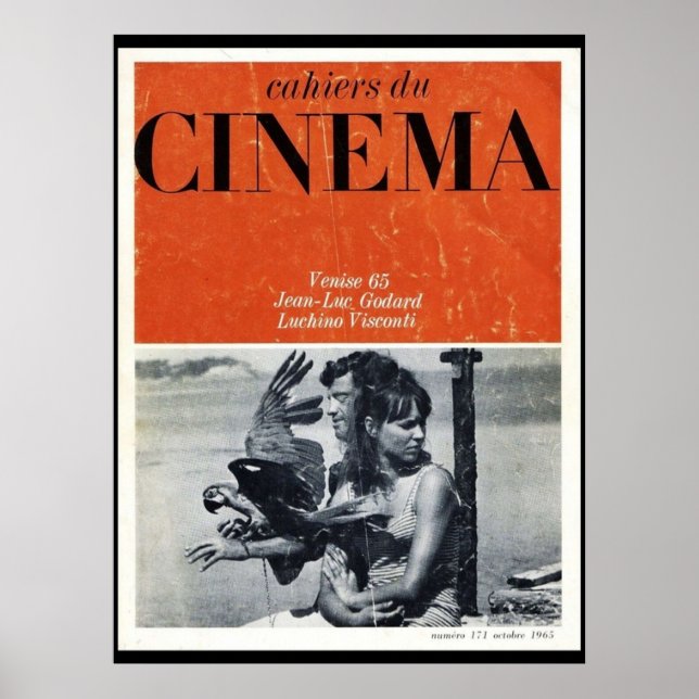 Poster Cahiers Du Cinéma 171 1965 (Devant)