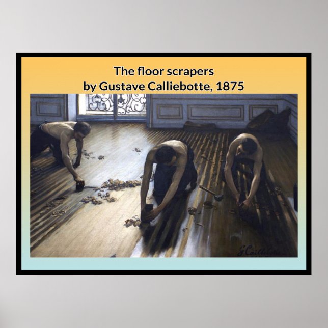 Poster Caillebotte 1895 (Devant)