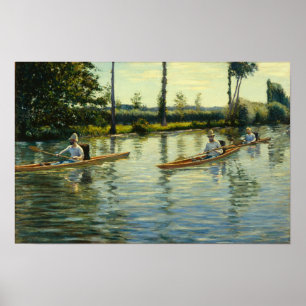 Poster Caillebotte - Bateau Sur L'Yerres
