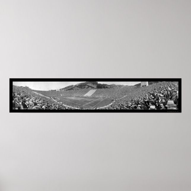 Poster Cal Stanford Big Game Football Photo 1930 (Devant)