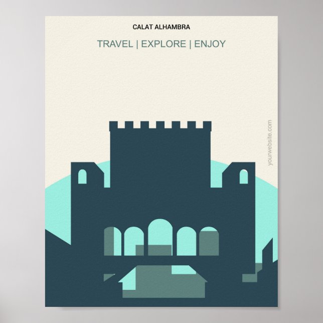 Poster Calat Alhambra (Devant)