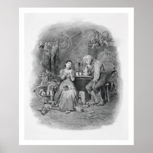 Poster Caleb Plummer et sa fille aveugle, de 'Charle