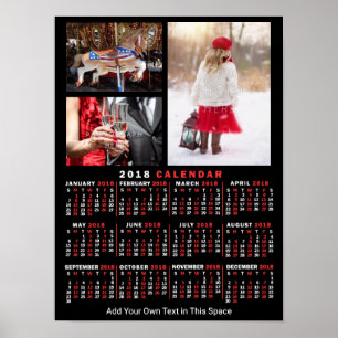 Poster Calendrier 2018 (voir description pour la nouvelle