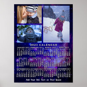 Poster Calendrier 2023 (voir description pour la version 