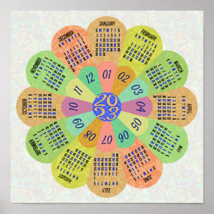 Poster Calendrier 2023 (voir description pour la version 