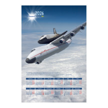Calendrier commémoratif 2026 Antonov An-225 "Mriya