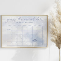 Calendrier de devinette de date d'arrivée Cloud 9 