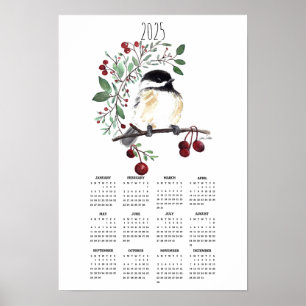Poster Calendrier de l'affiche 2025 de la Branche du Berr