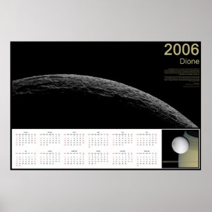 Poster Calendrier Dione 2006