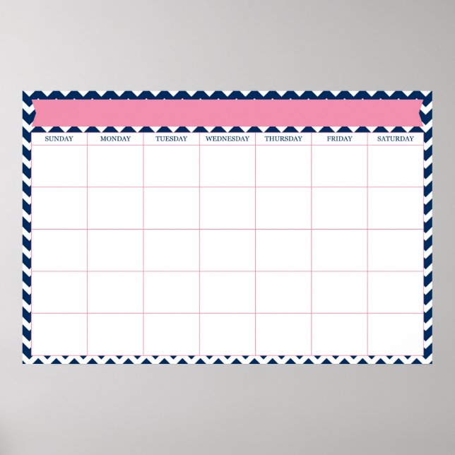 Poster Calendrier Géant (Devant)