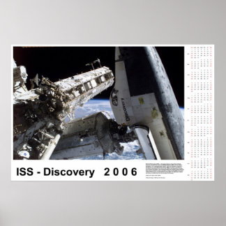 Poster Calendrier ISS-Découverte 2006